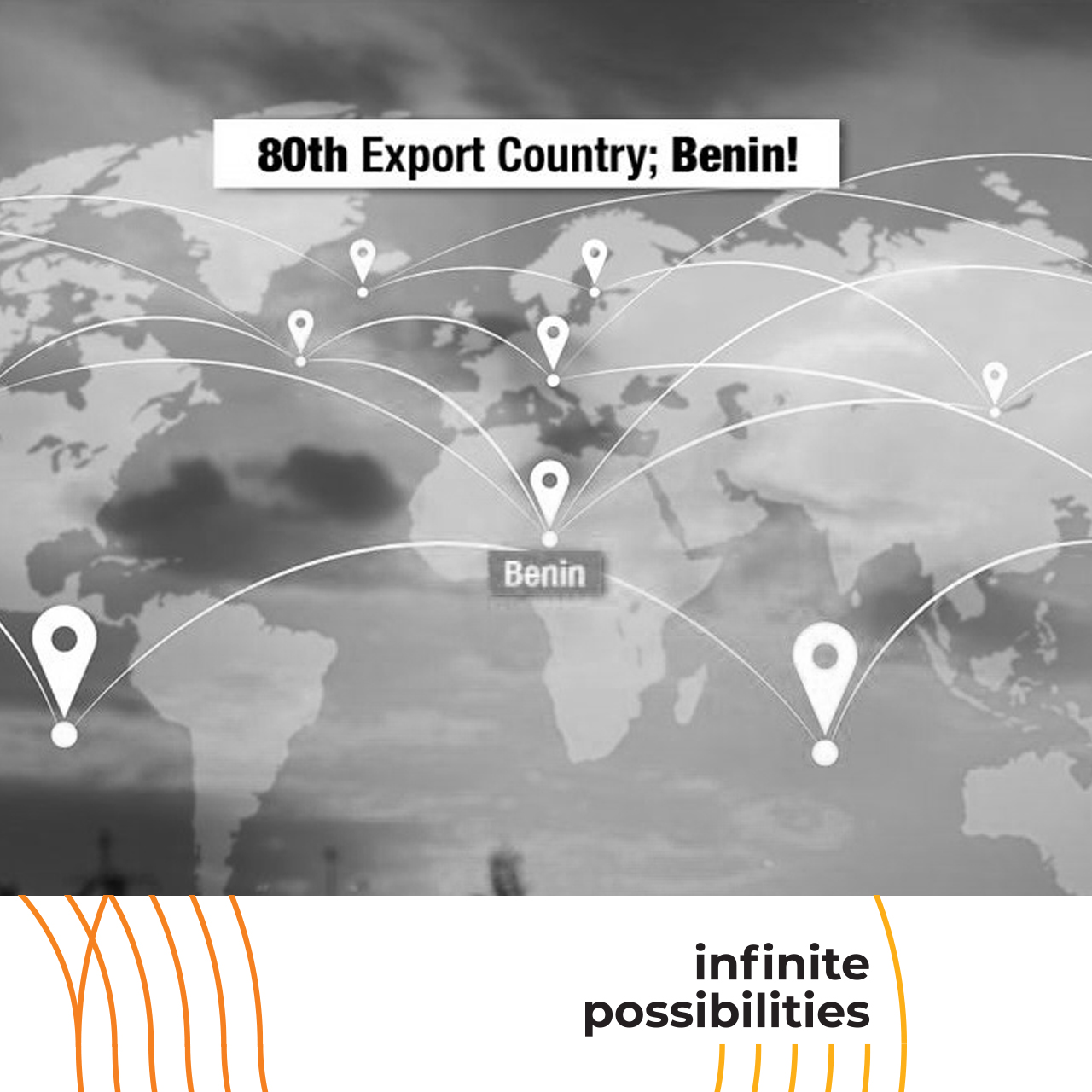 80th Country in Exports: Benin