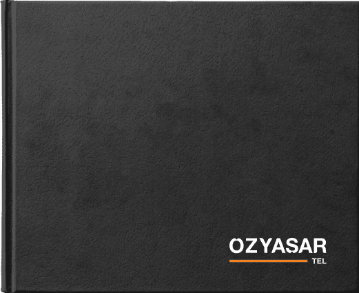 Özyaşar Tel logo on book cover