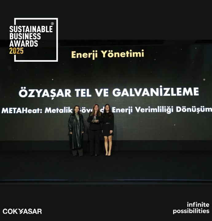 Honored with the Energy Management Category Award at the Sustainability Business Awards!