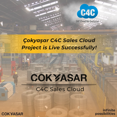We Have Digitalized Our Sales Processes with the C4C Sales Cloud Project.