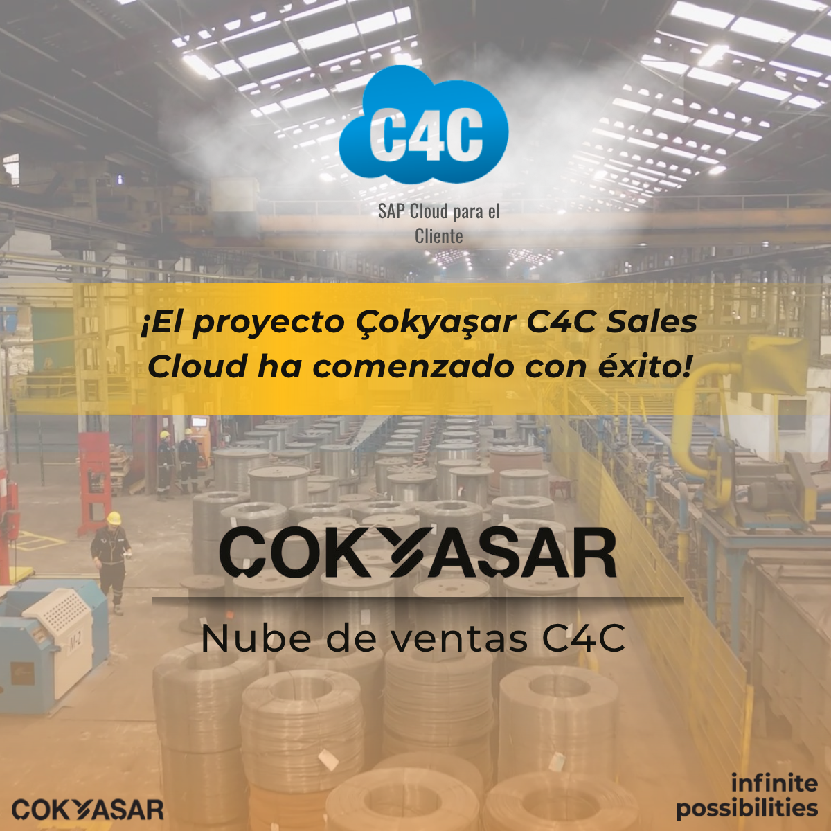 Hemos digitalizado nuestros procesos de ventas con el proyecto C4C Sales Cloud.